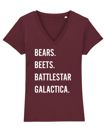 Bears Beets Battlestar Galactica Burgundy