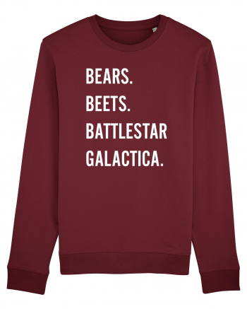 Bears Beets Battlestar Galactica Burgundy