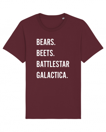 Bears Beets Battlestar Galactica Burgundy