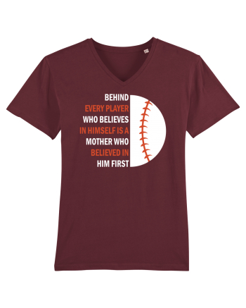 Behind every Player Burgundy