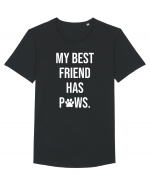 My Friend has Paws Tricou mânecă scurtă guler larg Bărbat Skater