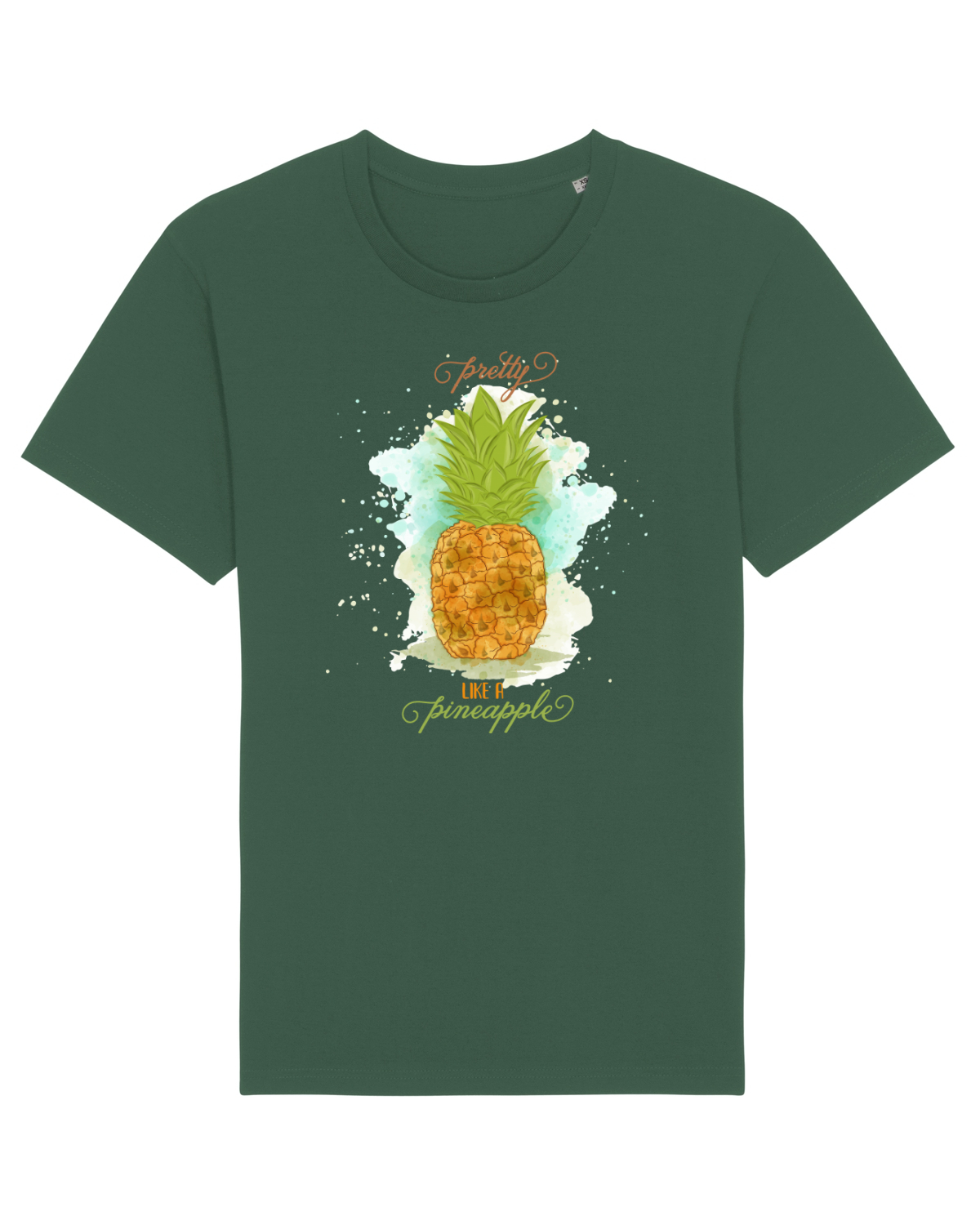 Tricou mânecă scurtă Unisex Rocker Bottle Green