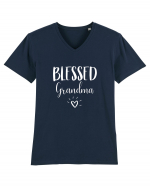 Blessed Grandma Tricou mânecă scurtă guler V Bărbat Presenter