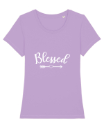 Blessed Heart Tricou mânecă scurtă guler larg fitted Damă Expresser