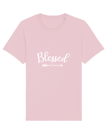 Blessed Heart Cotton Pink