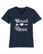 Blessed Nana Tricou mânecă scurtă guler V Bărbat Presenter