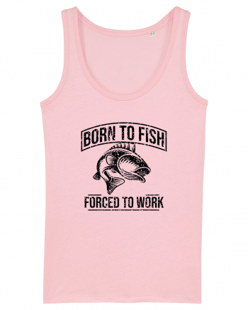 Born to Fish Cotton Pink