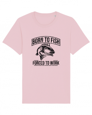 Born to Fish Cotton Pink