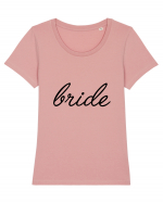 Bride Tricou mânecă scurtă guler larg fitted Damă Expresser