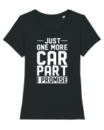 Car Part Guy Tricou mânecă scurtă guler larg fitted Damă Expresser