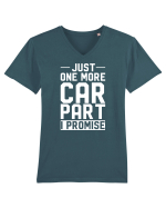 Car Part Guy Tricou mânecă scurtă guler V Bărbat Presenter