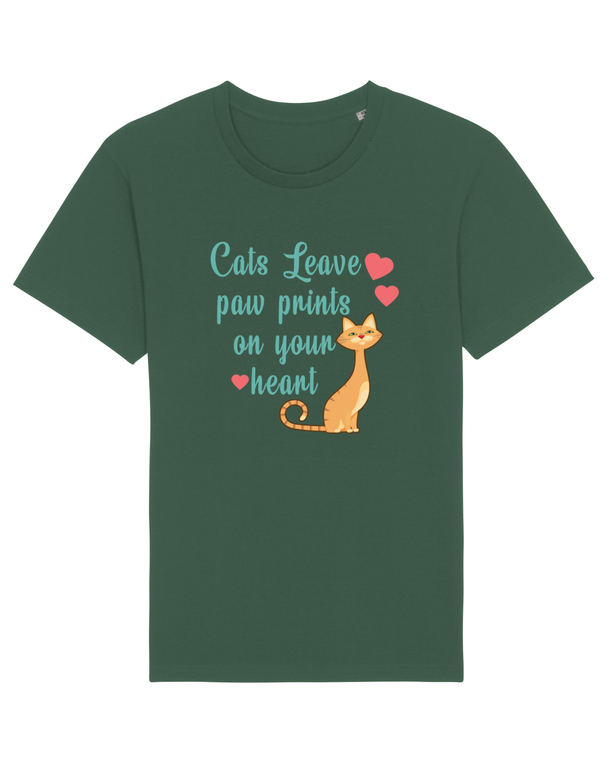 Tricou mânecă scurtă Unisex Rocker Bottle Green