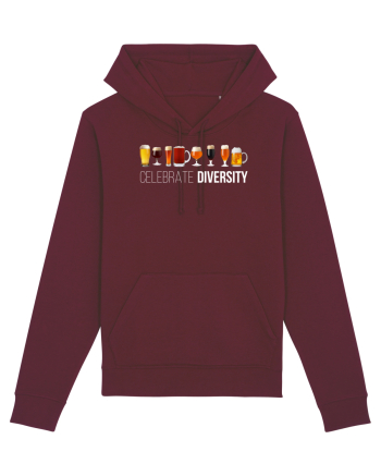Celebrate Diversity Beers Burgundy