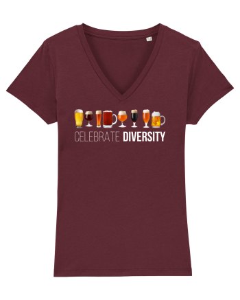 Celebrate Diversity Beers Burgundy