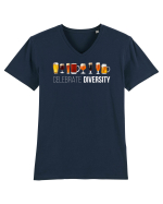 Celebrate Diversity Beers Tricou mânecă scurtă guler V Bărbat Presenter