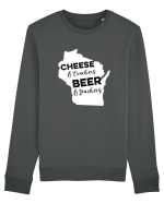 Cheese Beer Bluză mânecă lungă Unisex Rise