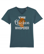 Chicken Whisperer Tricou mânecă scurtă guler V Bărbat Presenter