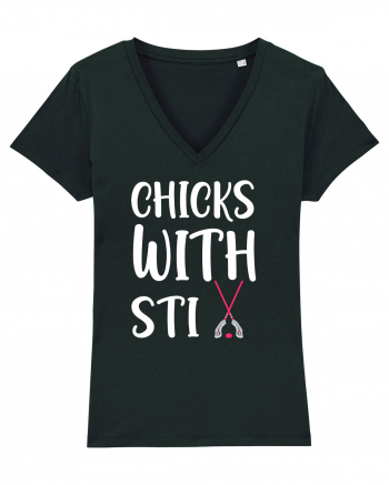 Chicks With Stix Black