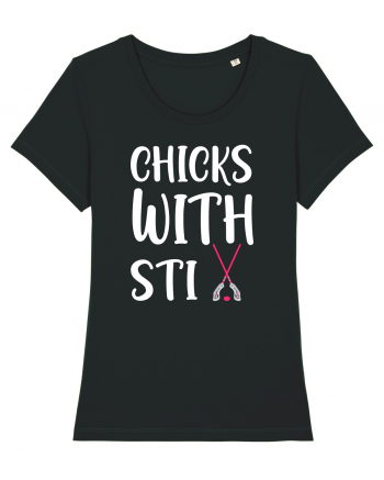 Chicks With Stix Black