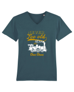 Choo Choo Tricou mânecă scurtă guler V Bărbat Presenter