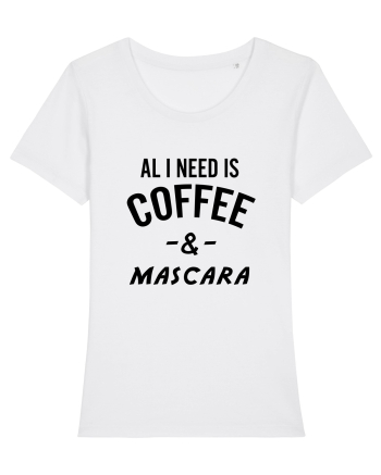 Coffee and Mascara White