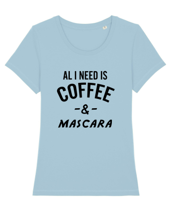 Coffee and Mascara Sky Blue