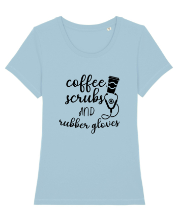 Coffee Scrubs Sky Blue