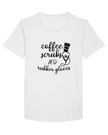 Coffee Scrubs White