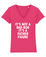 Dad Bod Tricou mânecă scurtă guler V Damă Evoker