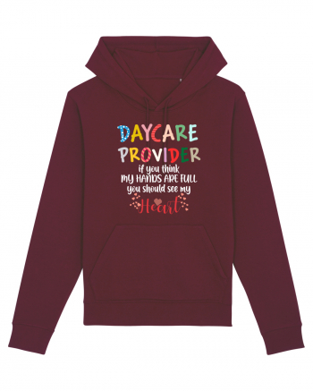 Daycare Provider Burgundy