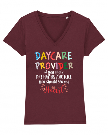 Daycare Provider Burgundy