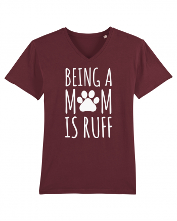 Dog Mom Burgundy