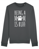 Dog Mom Bluză mânecă lungă Unisex Rise