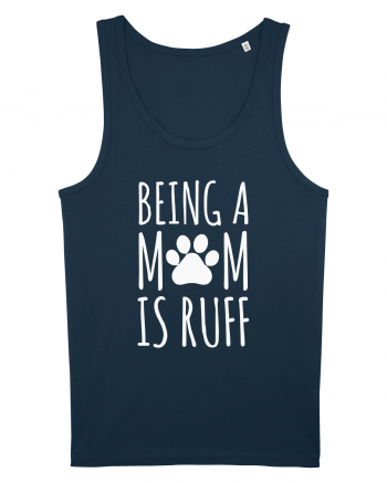 Dog Mom Navy