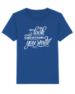Arăți mai bine când zâmbești Tricou mânecă scurtă  Copii Mini Creator