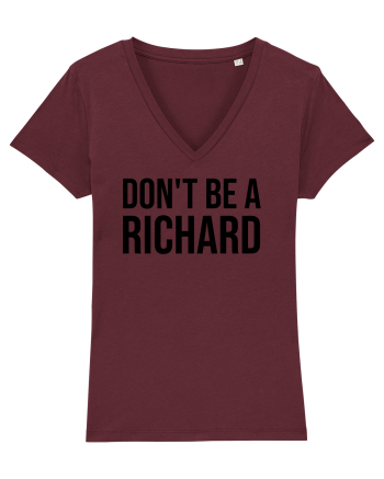 dont be a Richard Burgundy