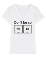 dont be Salty Tricou mânecă scurtă guler V Damă Evoker