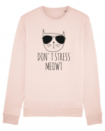 Dont Stress Cat Bluză mânecă lungă Unisex Rise