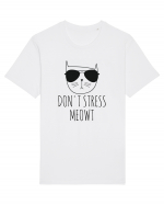 Dont Stress Cat Tricou mânecă scurtă Unisex Rocker