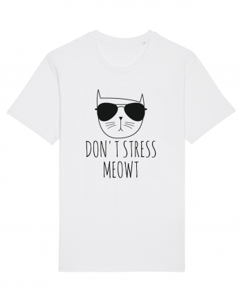 Dont Stress Cat White