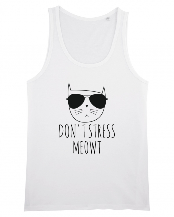 Dont Stress Cat White