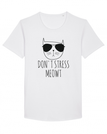 Dont Stress Cat White