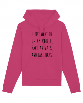 Drink Coffee Save Animals Raspberry