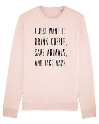 Drink Coffee Save Animals Candy Pink