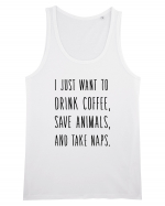 Drink Coffee Save Animals Maiou Bărbat Runs