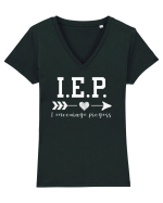 Encourage Progress Tricou mânecă scurtă guler V Damă Evoker