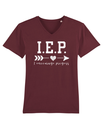 Encourage Progress Burgundy