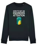 Engineer Attention Bluză mânecă lungă Unisex Rise