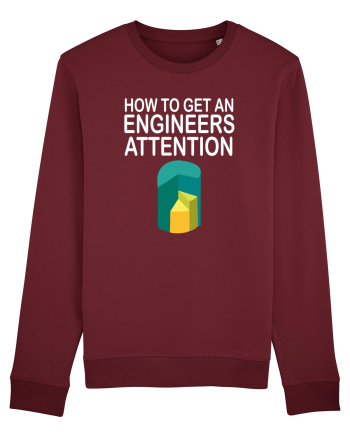 Engineer Attention Burgundy