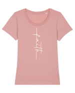 Faith Tricou mânecă scurtă guler larg fitted Damă Expresser